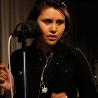 Kristianne Bautista of Kan Wakan performs in the Soundcheck studio.
