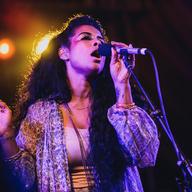 Kelis performs at the NPR Music Showcase at Stubb's during SXSW 2014.