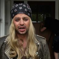 Nick Kroll as hair metal hanger-on Nash Rickey, in Comedy Central's 'Kroll Show.'