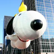 Snoopy and Woodstock (courtesy of Macy's)