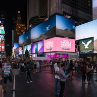 midnight moment, Jherek Bischoff, cistern, times square arts
