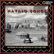 The music on the Smithsonian Folkways collection 'Navajo Songs' is some of the music returning to the Native American groups.