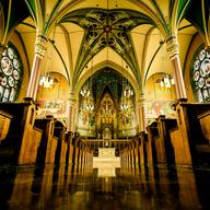 One of Andrew Norman's structural inspirations—Roman Catholic churches