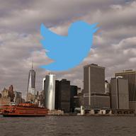 Twitter in the city.