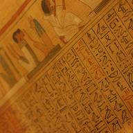 papyrus scrolls