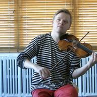 Pekka Kuusisto in the WQXR Cafe