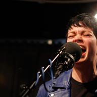 Perfect Pussy's Meredith Graves performs in the Soundcheck studio.
