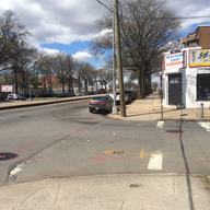 The intersection of Atlantic Avenue and 107th Street in Queens