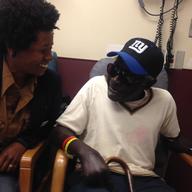 Dr. Sandra Scott talks to a patient in the emergency room at Newark's University Hospital