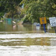 Pompton Lakes, N.J. floods frequently, as it did during Hurricane Irene in 2011, above. One home there has received more than $650,000 for 20 distinct flooding incidents.