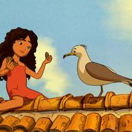 A scene from <em>Kahil Gilbran's The Prophet</em>