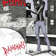 The cover of 'Punk' magazine's third issue, 1976.