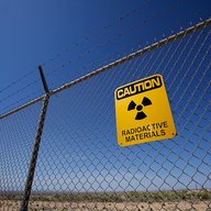 Radioactive materials sign.
