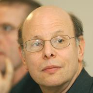 Human rights attorney Michael Ratner in 2004, a few months before he won a case before the U.S. Supreme Court. 