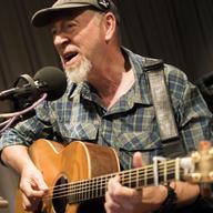Richard Thompson in the Soundcheck studio.