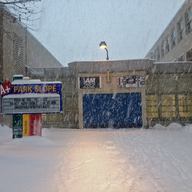 Despite the heavy snow, schools are open in New York City.