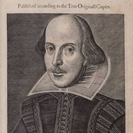 Title page of the First Folio, by William Shakespeare