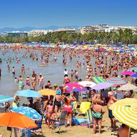 beach summer beach umbrellas
