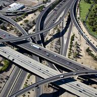 President Dwight D. Eisenhower authorized the federal highway system in 1956, and it has since expanded to some 47,714 miles in length..