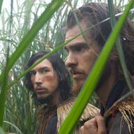 Adam Driver plays Father Garupe and Andrew Garfield plays Father Rodrigues in the film SILENCE by Paramount Pictures, SharpSword Films, and AI Films (Reprinted with permission from Kerry Brown)