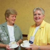 Sr. Helen Kearney and Sr. Carol Zinn, both Sisters of St. Joseph from Long Island and Philadelphia, respectively.