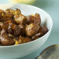 Smoked Pickled Potatoes with Anchovy Aioli