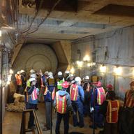 subway, tunnel, plug, sandy