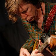 Thurston Moore performs in the Soundcheck studio.