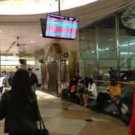 NJ Transit's waiting area at Penn Station