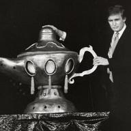 Donald Trump during Opening of Donald Trump's Taj Mahal Casino