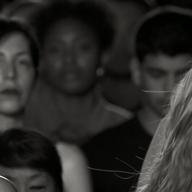 A still from Godfrey Reggio's latest film, 'Visitors.'