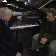 Seymour Bernstein and Ethan Hawke in Hawke’s SEYMOUR: AN INTRODUCTION.