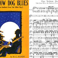 Sheet music for The Yellow Dog Blues by W.C. Handy