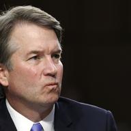 President Donald Trump's Supreme Court nominee, Brett Kavanaugh, listens to a question during the third round of questioning on the third day of his Senate Judiciary Committee confirmation hearing,