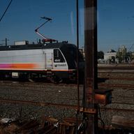 NJ Transit train.