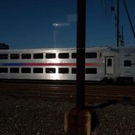 NJ Transit train.