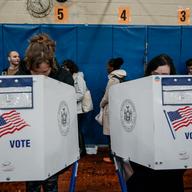 Nov. 6, 2018 election day in Crown Heights.