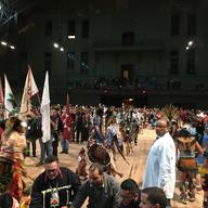 Hundreds of people from more than 100 indigenous groups gathered at the Park Avenue Armory for the first Lenape Pow Wow in Manhattan since the 1700s.
