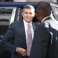 President Donald Trump's former National Security Advisor Michael Flynn arrives at federal court in Washington, Tuesday, Dec. 18, 2018.