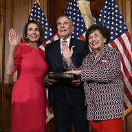 on Capitol Hill in Washington, Thursday, Jan. 3, 2019, during the opening session of the 116th Congress. 