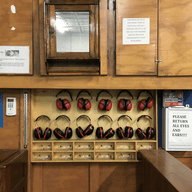 Headsets at Seneca Sporting Range in Ridgewood, Queens
