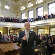 Murphy unveiled his second budget Tuesday, calling for about $1 billion in increased spending.