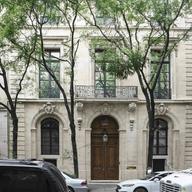 The seven-story double-wide townhouse owned by sex offender Jeffrey Epstein.