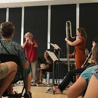 Mark Stewart and Amy Zuidema perform Annea Lockwood's 'Thousand Year Dreaming'
