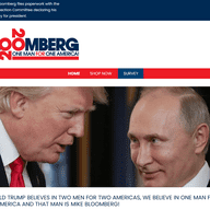 Bloomberg2020.org is not affiliated with the Mike Bloomberg's campaign ... at least not yet.
