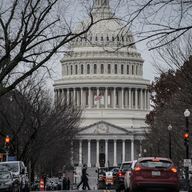 The Capitol is seen in Washington, Monday, Dec. 2, 2019, as lawmakers return from the Thanksgiving recess.