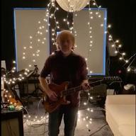 Trey Anastasio, of the band Phish, in his home studio