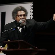 Harvard Professor Cornel West speaks during ceremonies on campus where W.E.B. Du Bois Medals were awarded for contributions to black history and culture, Tuesday, Oct. 22, 2019, in Cambridge, Mass.
