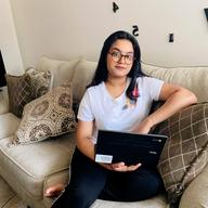 Atika Kaisary started her senior year of high school from her living room this week.
