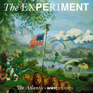 The Experiment podcast branded logo